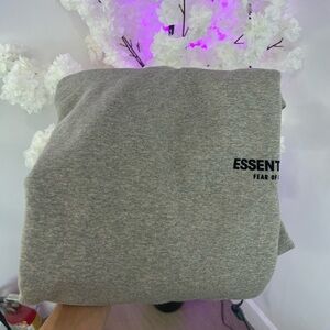 Essentials Heather Gray Pullover